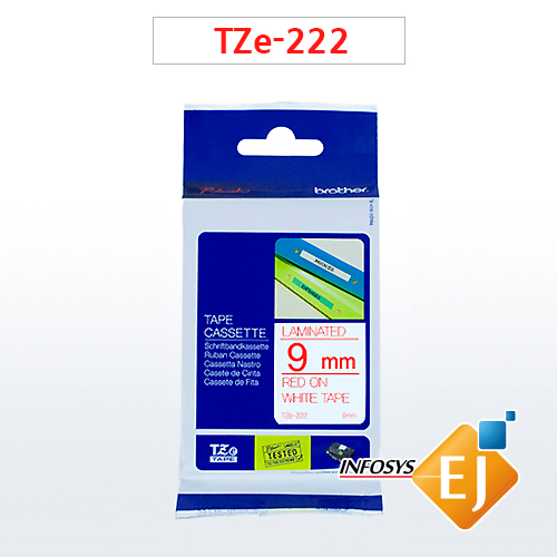 tze-222, 흰색바탕 빨강글씨