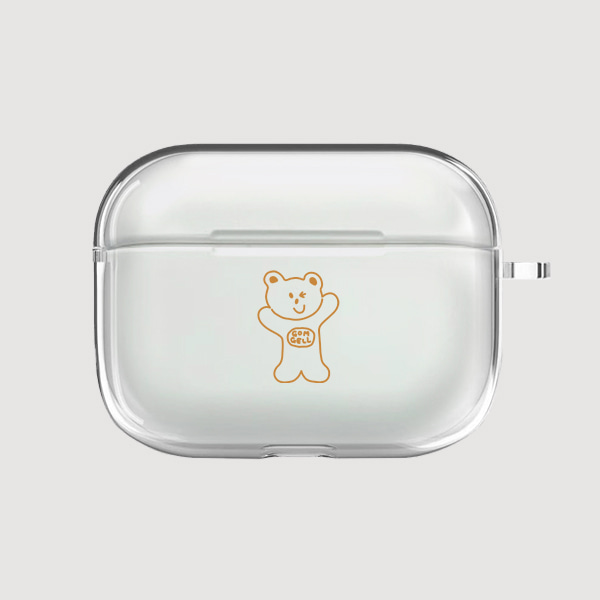 AIR PODS pro 투명 / 젤리베어(만세곰)