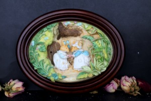 로얄덜튼 브램블리 헷지 플라크 Royal Doulton Brambly Hedge Plaque,야드로,영국찻잔