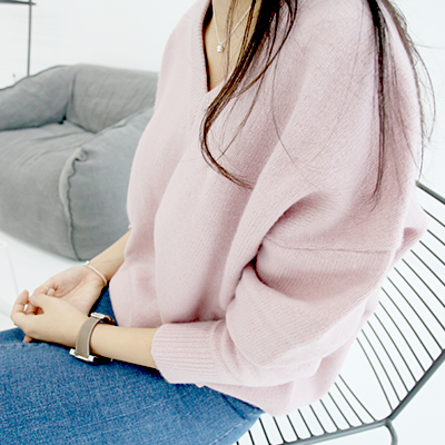 어썸 knit (pink)