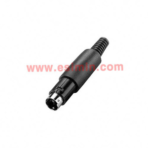 MINI DIN 7P 컨넥터 MALE PLUG