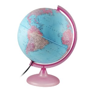 테크노디다티카 지구본-핑크25cm
