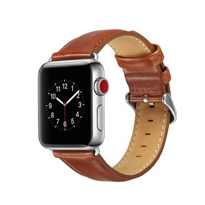 정품 암소 가죽 금속 버클 밴드 애플 시계 시리즈 6 SE 5 4 3 2 1 38MM 42MM 스트랩 팔찌 IWATCH 40MM 44MM