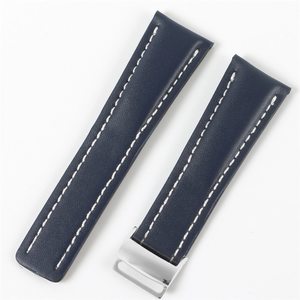 BREITLIN-G WATCHSTRAP 파일럿 시계 밴드 팔찌 남성 액세서리 배치에 대 한 20MM 22MM 24MM 정품 암소 가죽