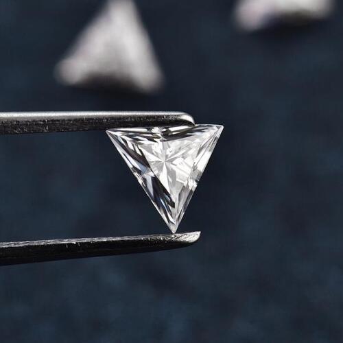 주얼리 재료 DIY 리얼 트라이앵글 컷 루즈 모이사나이트 다이아몬드 0.1ct ~ 3ct 스톤 D 컬러 VVS1 GRA 인증 실험실 재배 보석 쥬얼리 소재
