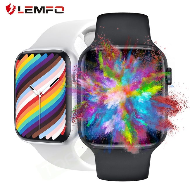 LEMFO IWO 13 PRO W37 SMARTWATCH 블루투스 맞댄싱형 다이얼 320385 전체 화면 PK HW22 HW12 W26 W46 스마트 워치