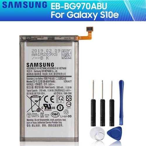 SAMSUNG 오리지날 교체 배터리 EBBG970ABU 삼성 갤럭시 S10E S10 E SMG9700 G9700 3100MAH 정통 전화