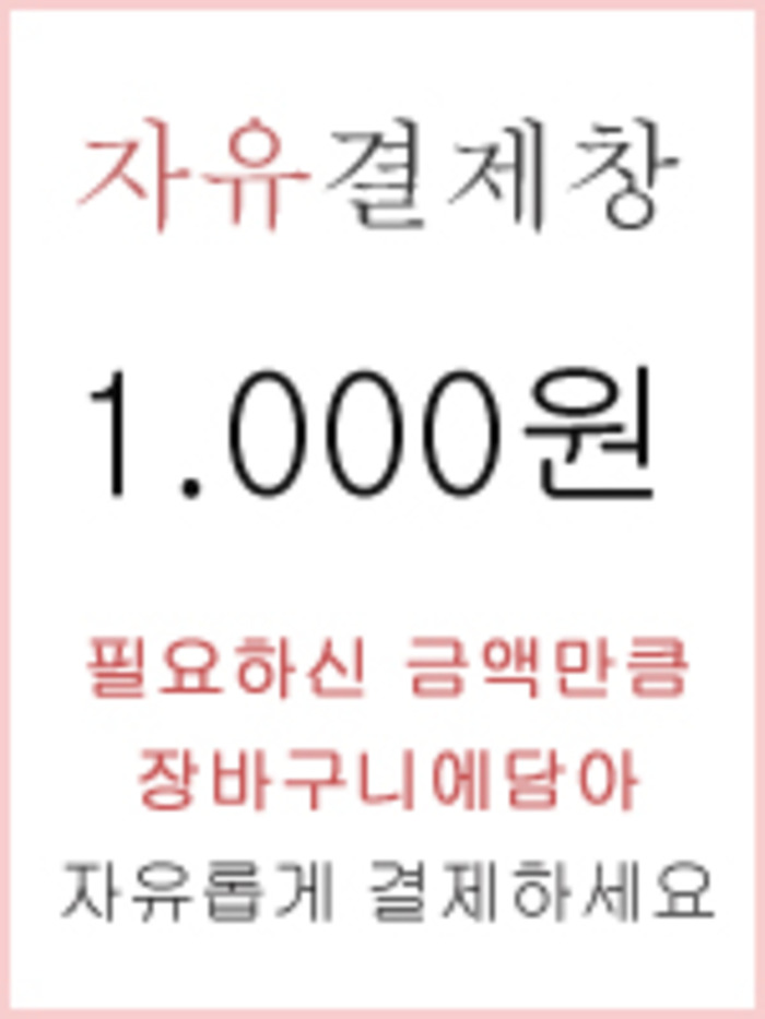 1000원 자유결제창