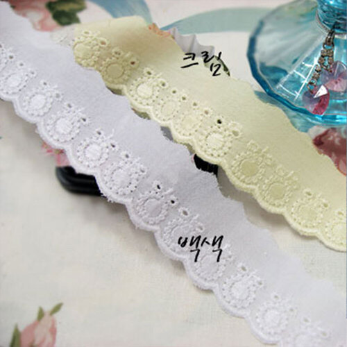 lace 소 면레이스 미니 해바라기 2컬러 (L04054)