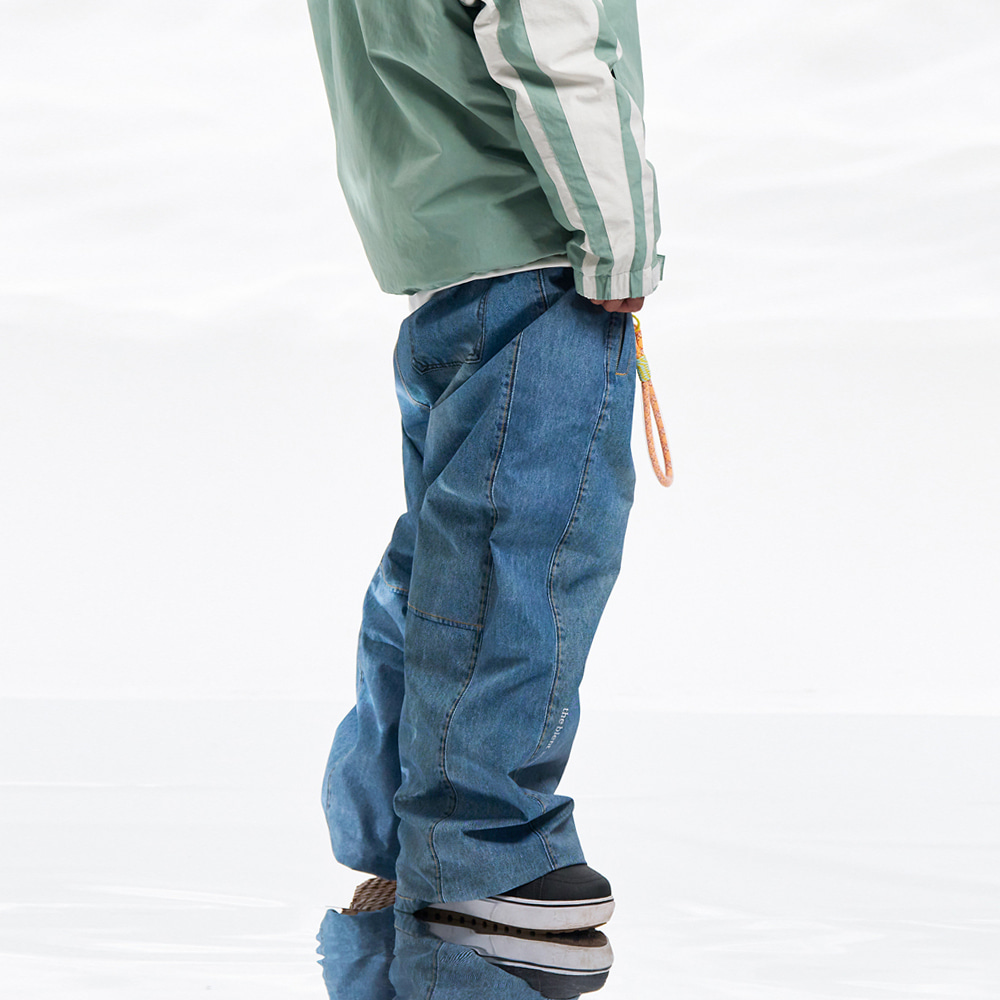 2425 BLENT Luna PT DTP INDIGO DENIM