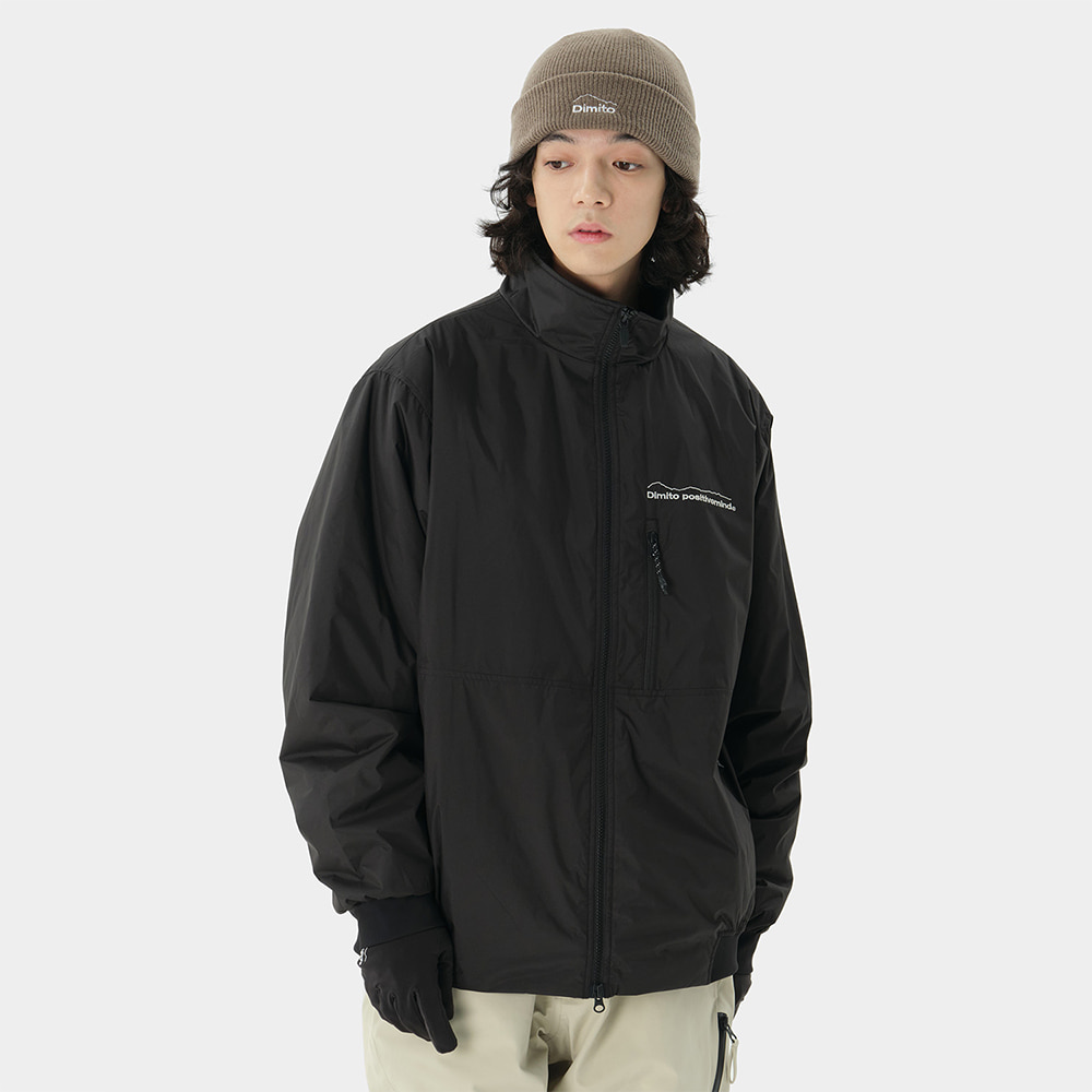 디미토 2324 DIMITO INSULATED OG JACKET BLACK 스노우 보드복 자켓