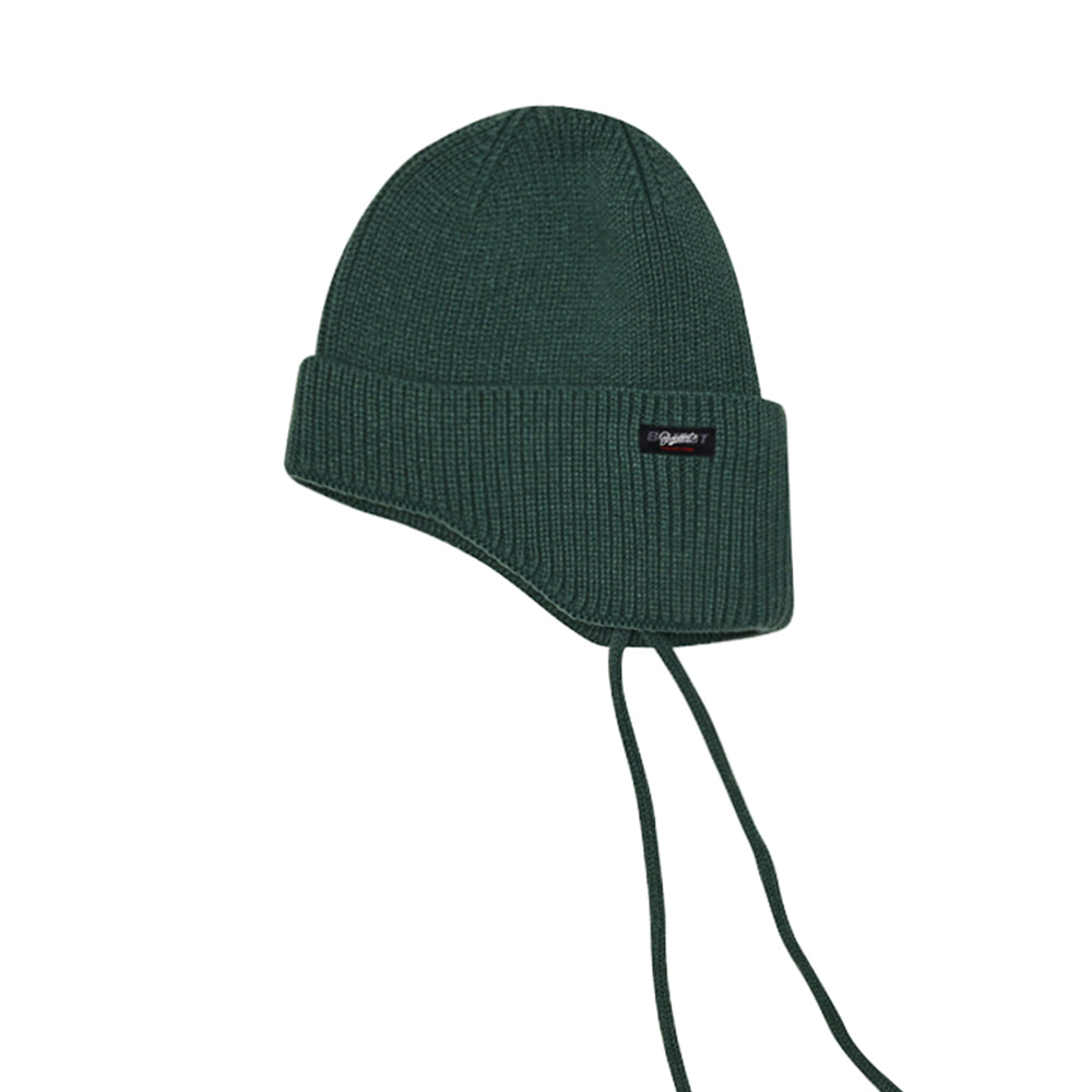 비에스래빗 2223 BSRABBIT NEWTRO EARFLAP BEANIE GREEN 비니