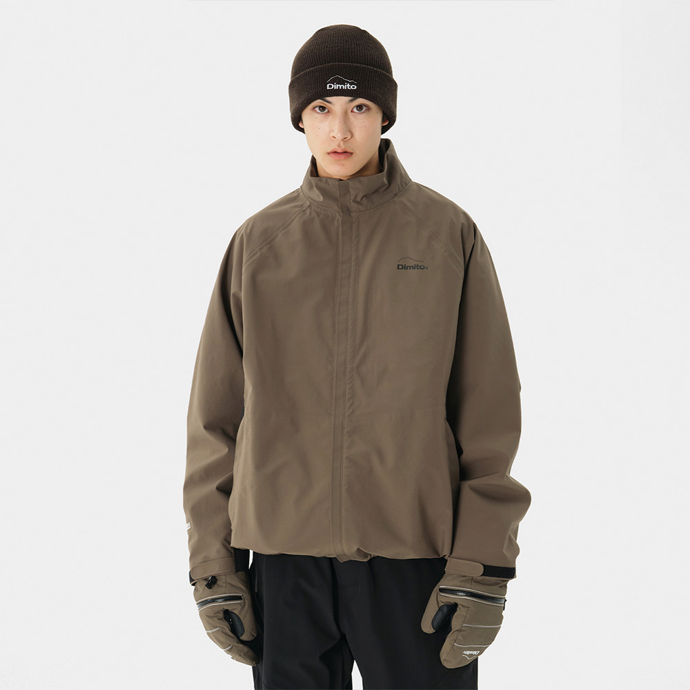 디미토 2324 DIMITO MT LOGO 3L JACKET MUD 보드자켓