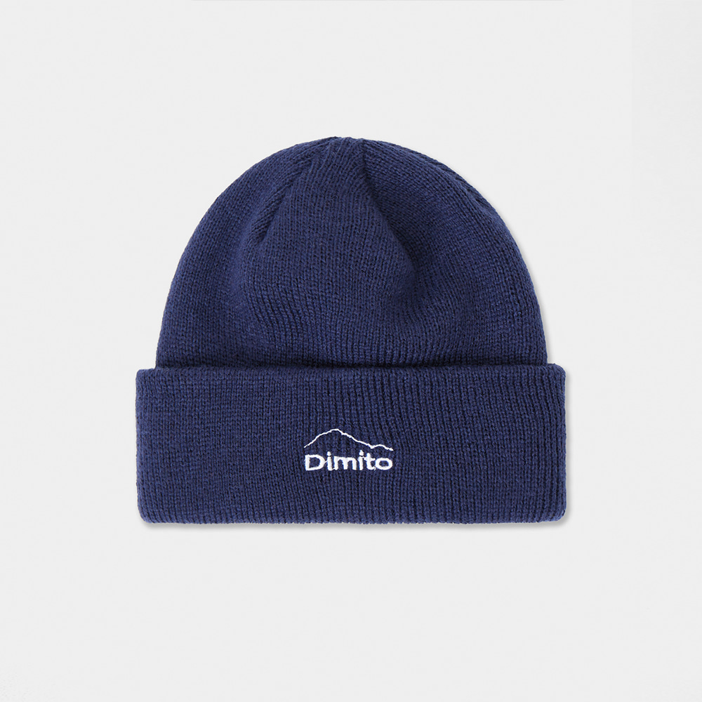 디미토 2324 DIMITO 23 MT LOGO KNIT BEANIE NAVY 비니