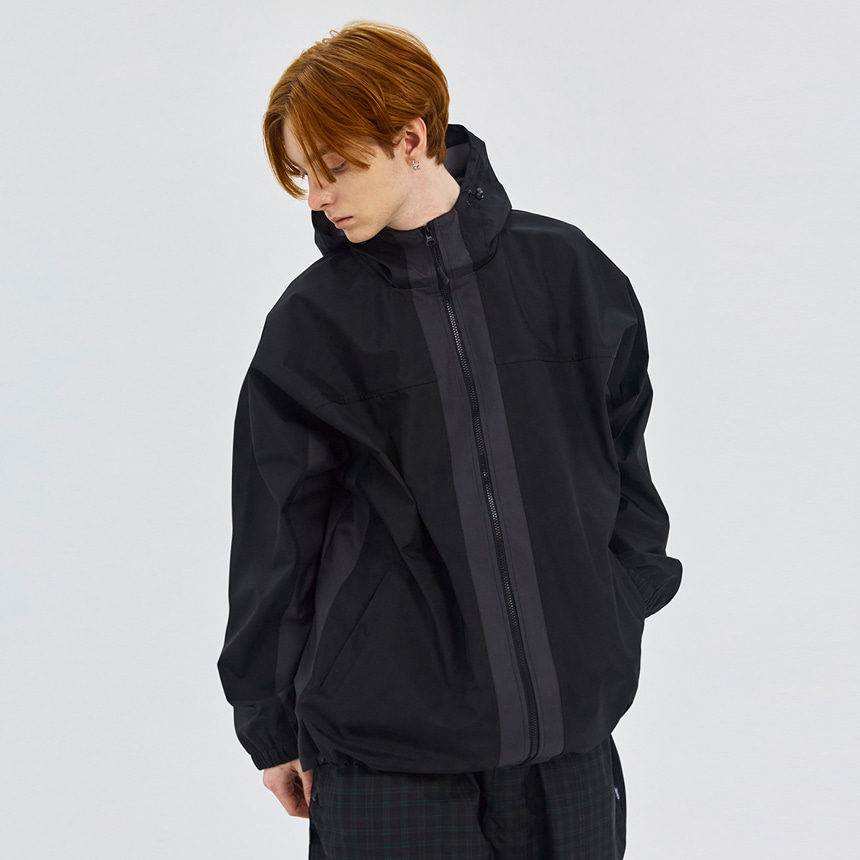 비에스래빗 2324 BSRABBIT SB 3L HOODED JACKET BLACK 스노우 보드복 자켓