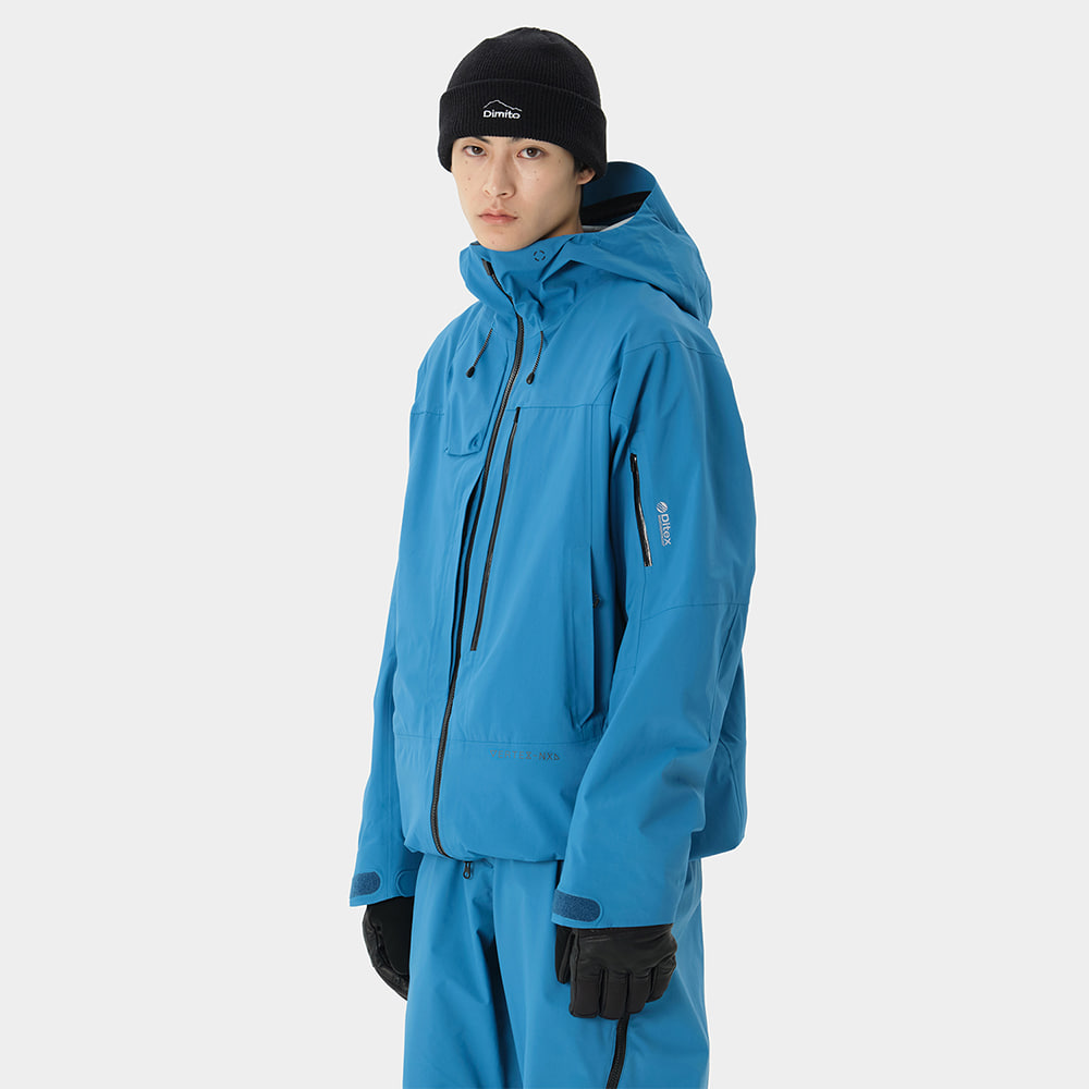 디미토 디미토 2324 DIMITO VTX 3L JACKET AQUA STEEL 스노우 보드복 자켓