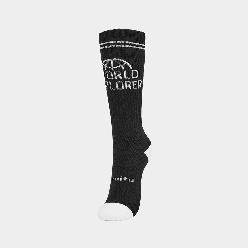 디미토 디미토 2324 DIMITO WORLD SPORTS SOCKS BLACK 스노우보드양말