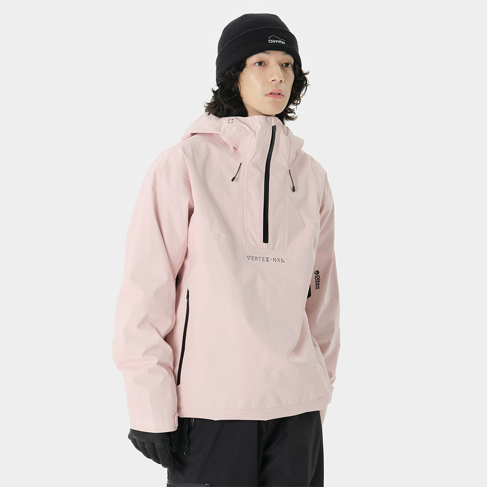 디미토 디미토 2324 DIMITO VTX 3L ANORAK JACKET LIGHT PINK 스노우 보드복 자켓