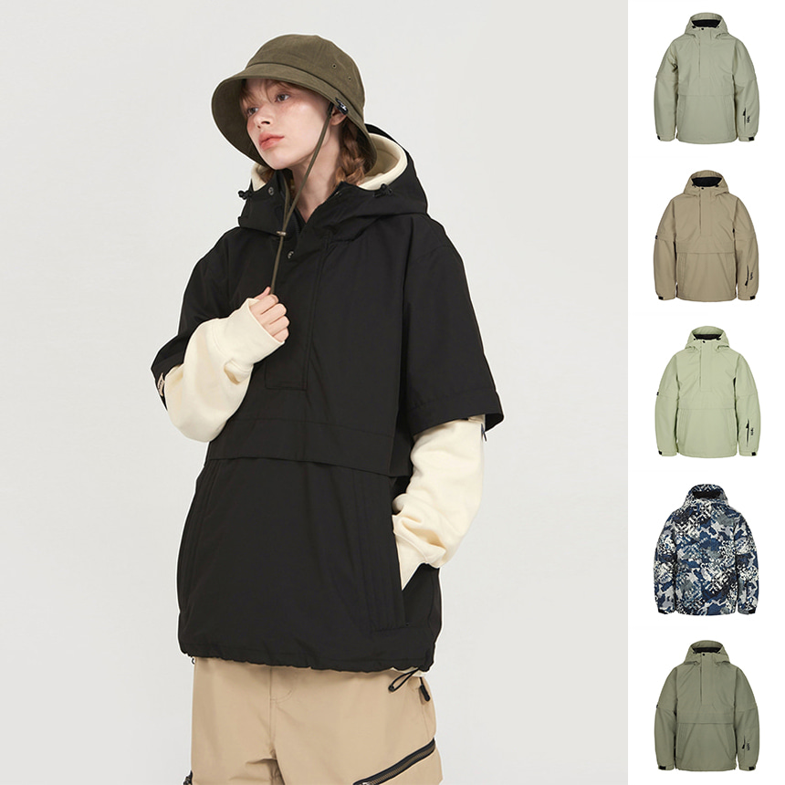 엔쓰리 엔쓰리 2324 NNN FELIX2 ANORAK JACKET 스노우 보드복 아노락 자켓