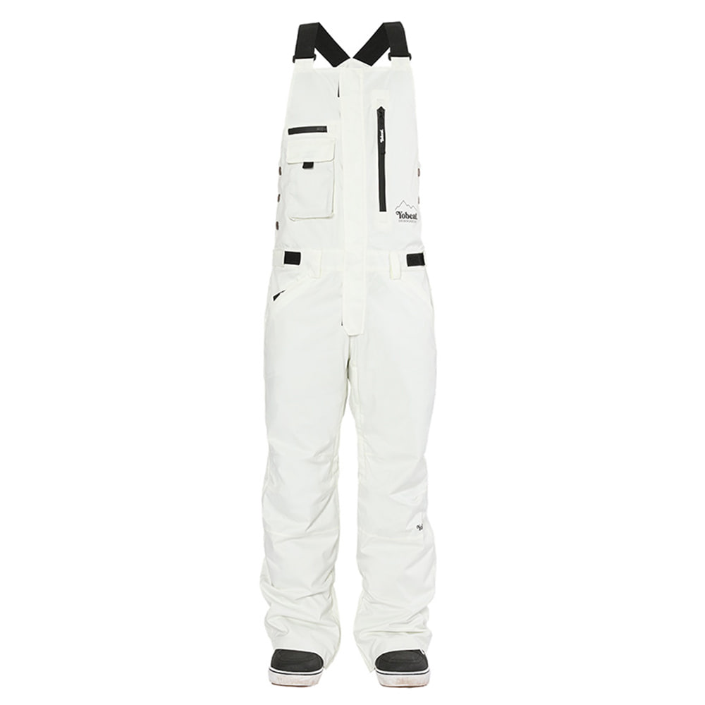 요비트 요비트 2324 YOBEAT VERNON BIB PANTS CREAM 스노우 보드복 빕 팬츠 오버롤