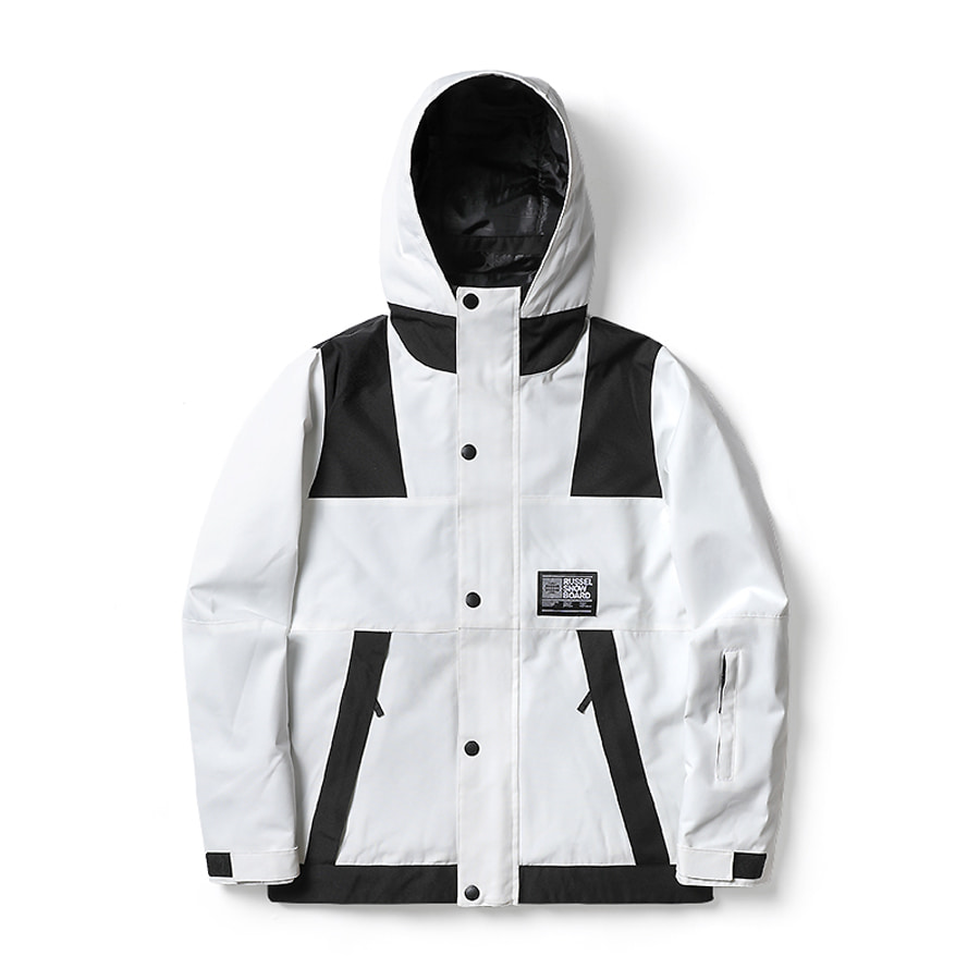 러셀 1920 RUSSEL RSJ01 COLOR SCHEME PADED FIELD JACKET WHITE 스노우 보드복 자켓