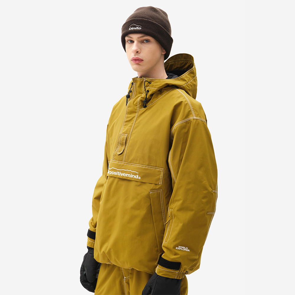 디미토 2223 DIMITO WORKS OS ANORAK JACKET GOLD 스노우 보드복 자켓