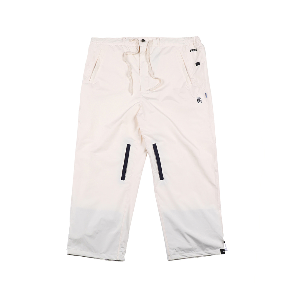 비에스래빗 2223 BSRABBIT TWAN SOFT SUPER WIDE VENTILATION PANTS CREAM 보드복바지