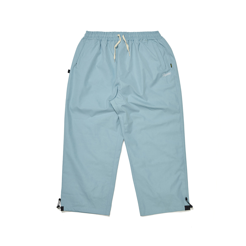 비에스래빗 2223 BSRABBIT LOGO COTTON SUPER WIDE PANTS SKY 스노우 보드복 팬츠 바지