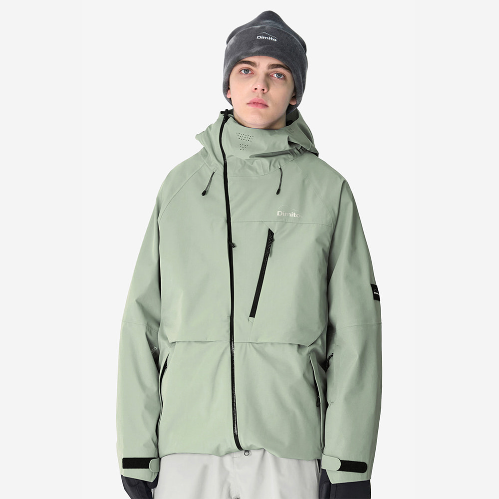 디미토 2223 DIMITO 22 APEX JACKET PALE GREEN 보드자켓