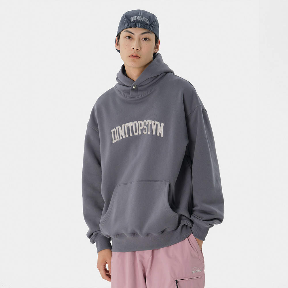 디미토 2324 DIMITO MT TEAM HOODIE DEEP GREY 보드복후드