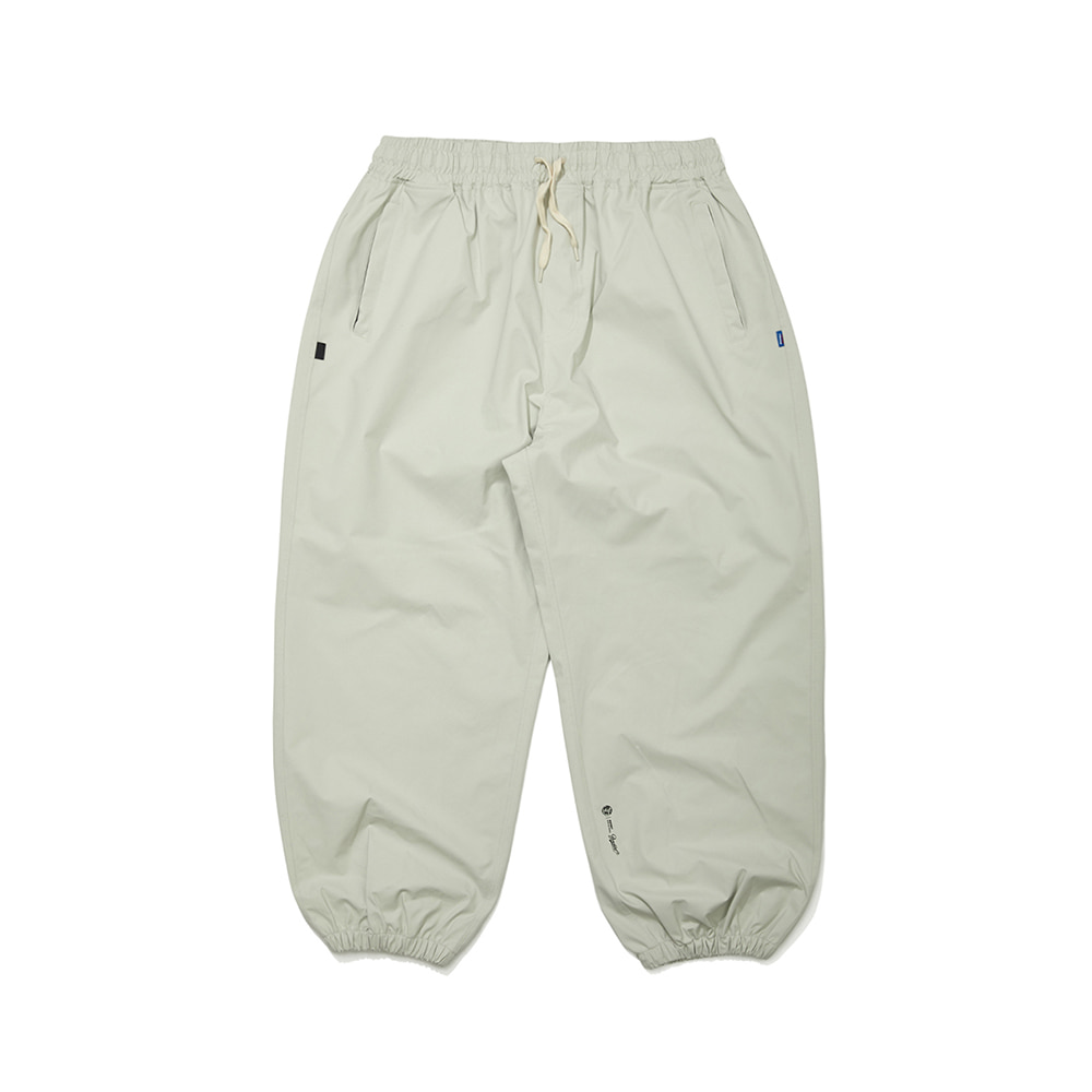 비에스래빗 2223 BSRABBIT CFTB STRETCH 3L SUPER WIDE JOGGER PANTS CREAM 보드복바지