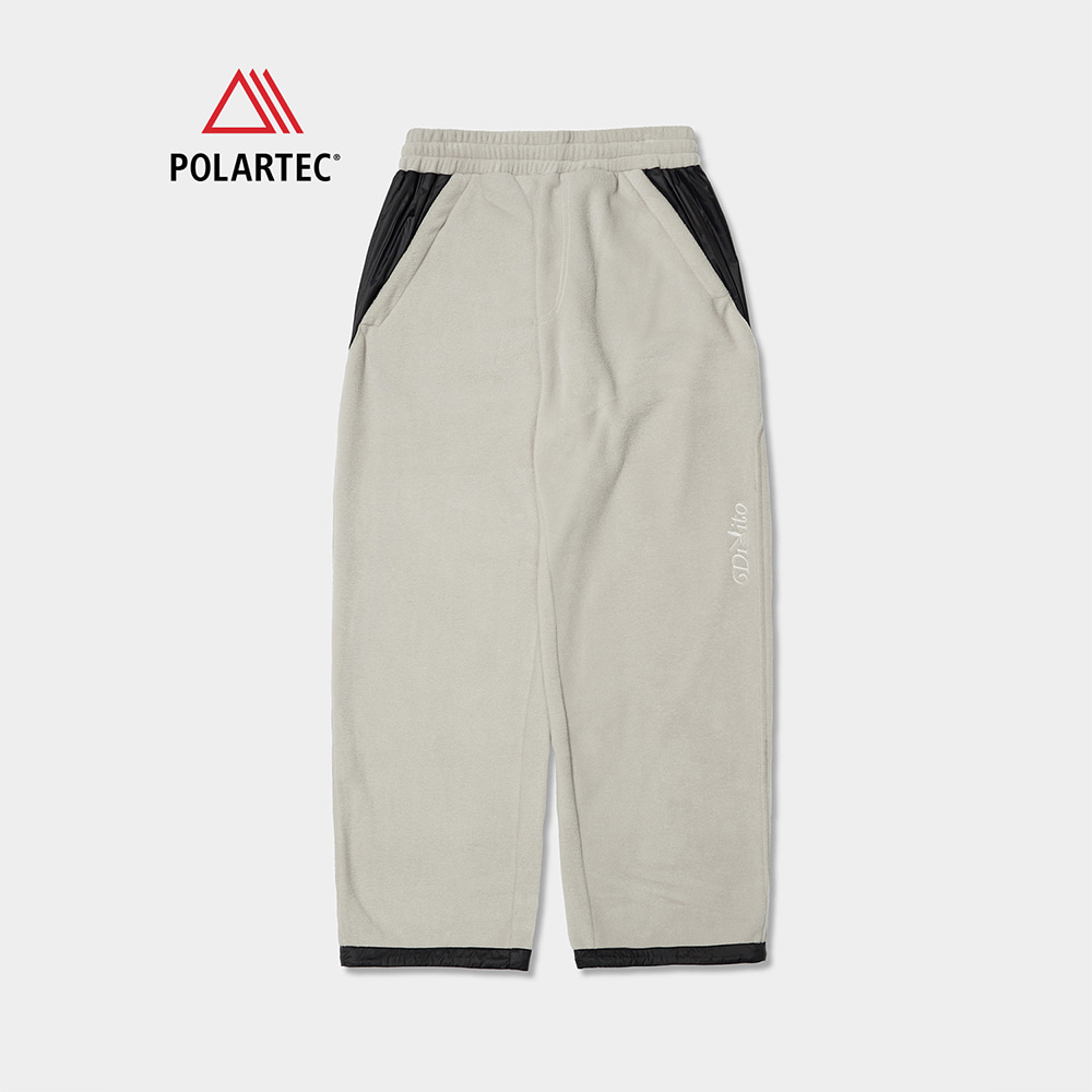 디미토 2324 POLARTEC PLAYBOY X DIMITO FLEECE PANTS OATMEAL SEMI WIDE FIT 플리스 팬츠