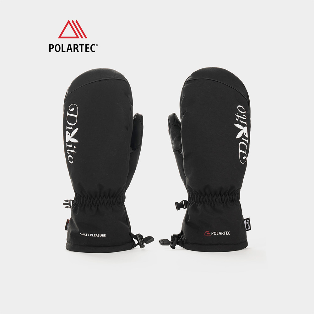 디미토 2324 POLARTEC PLAYBOY X DIMITO MITTEN BLACK 스노우보드 장갑