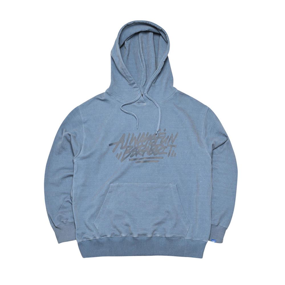 비에스래빗 2223 BSRABBIT FUN SCIBBLING BSRBT HOODIE CORAL BLUE 스노우 보드복 후드 후디