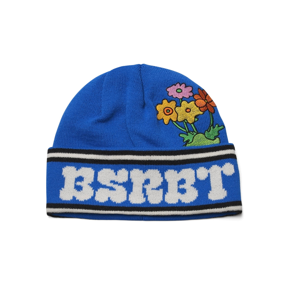 비에스래빗 2324 BSRABBIT BSRBT FLOWER BEANIE SKY BLUE 스노우보드 비니