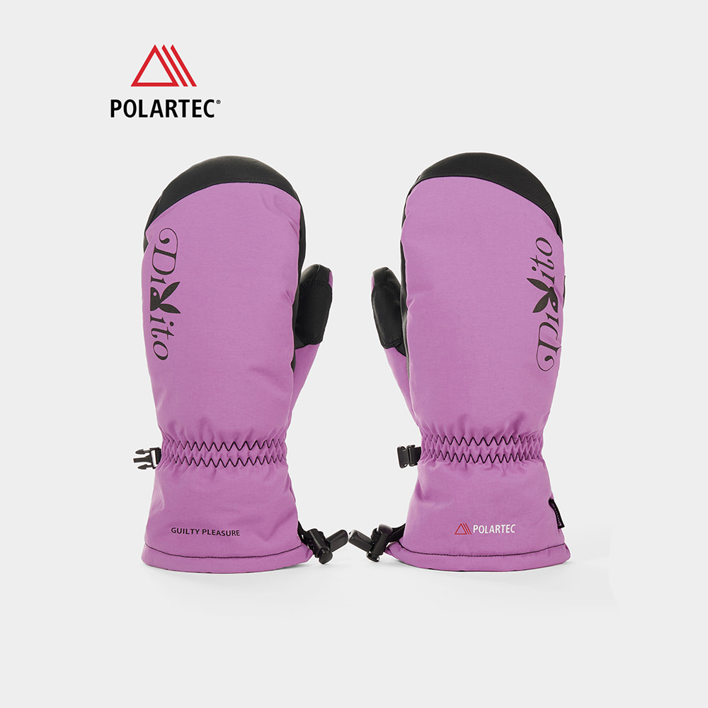 디미토 2324 POLARTEC PLAYBOY X DIMITO MITTEN TAFFY 스노우보드 장갑