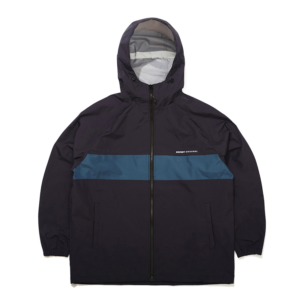 비에스래빗 2223 BSRABBIT BSRBT OG 3L HOODED JACKET NAVY 보드자켓