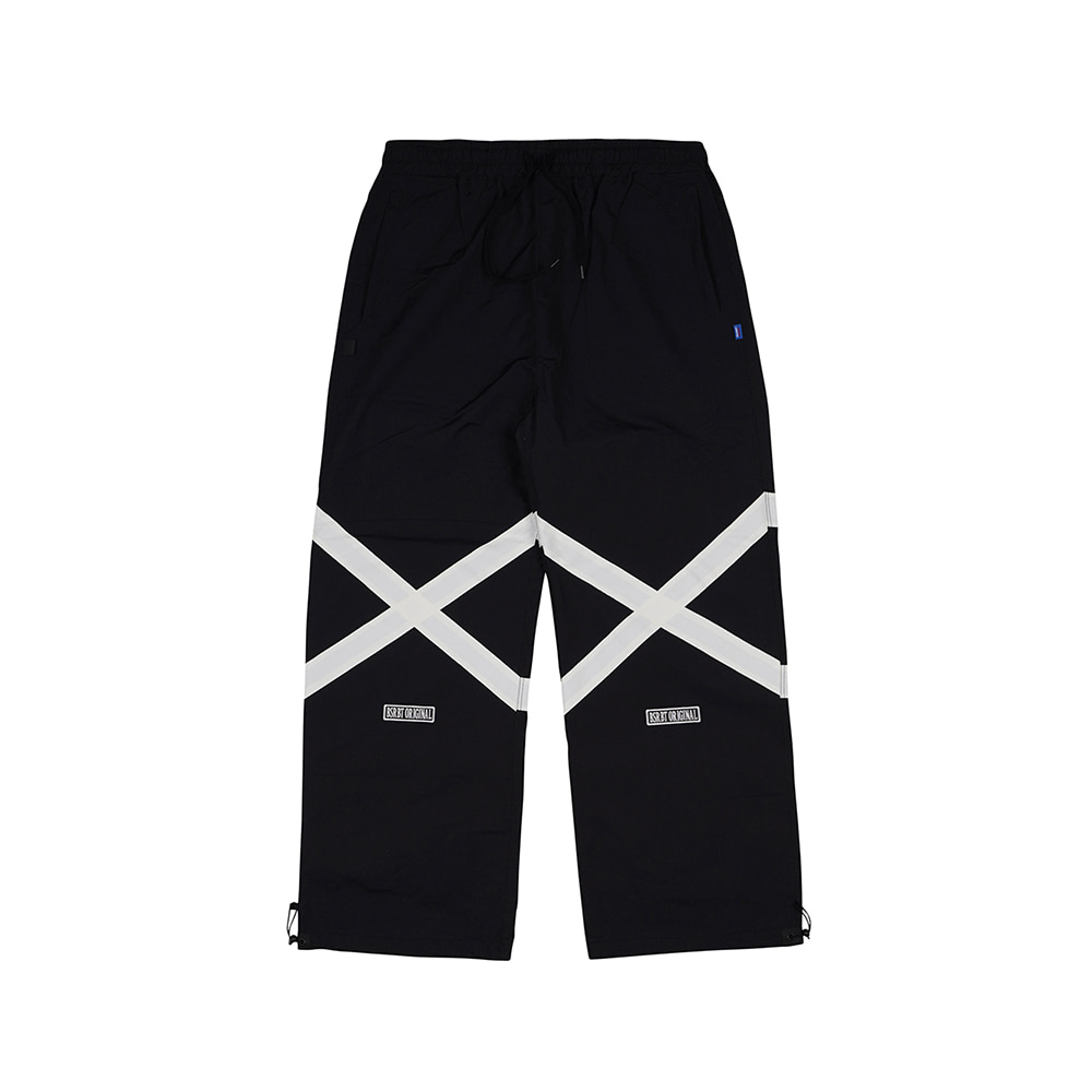 비에스래빗 2223 BSRABBIT NEW POT-X REFLECTIVE TRACK PANTS BLACK 스노우 보드복 팬츠 바지