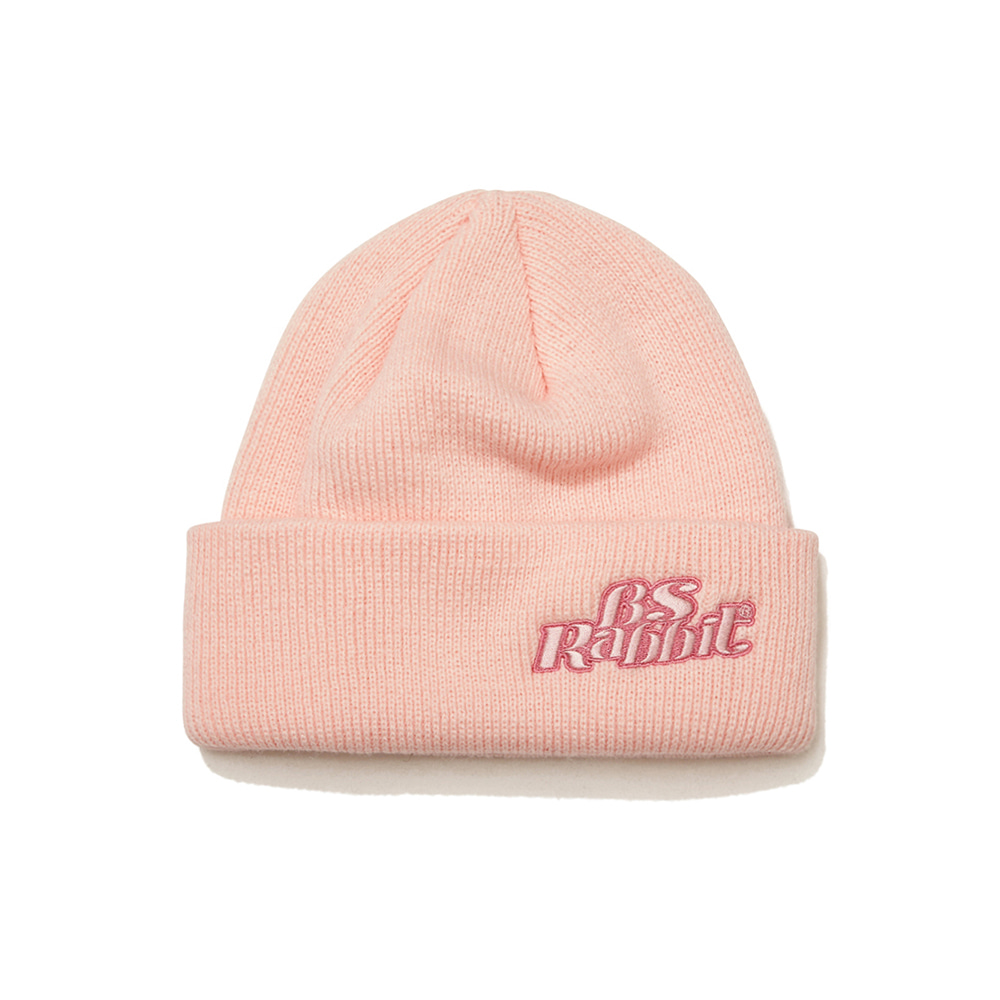 비에스래빗 2223 BSRABBIT BS LOGO BEANIE PINK 스노우보드 비니