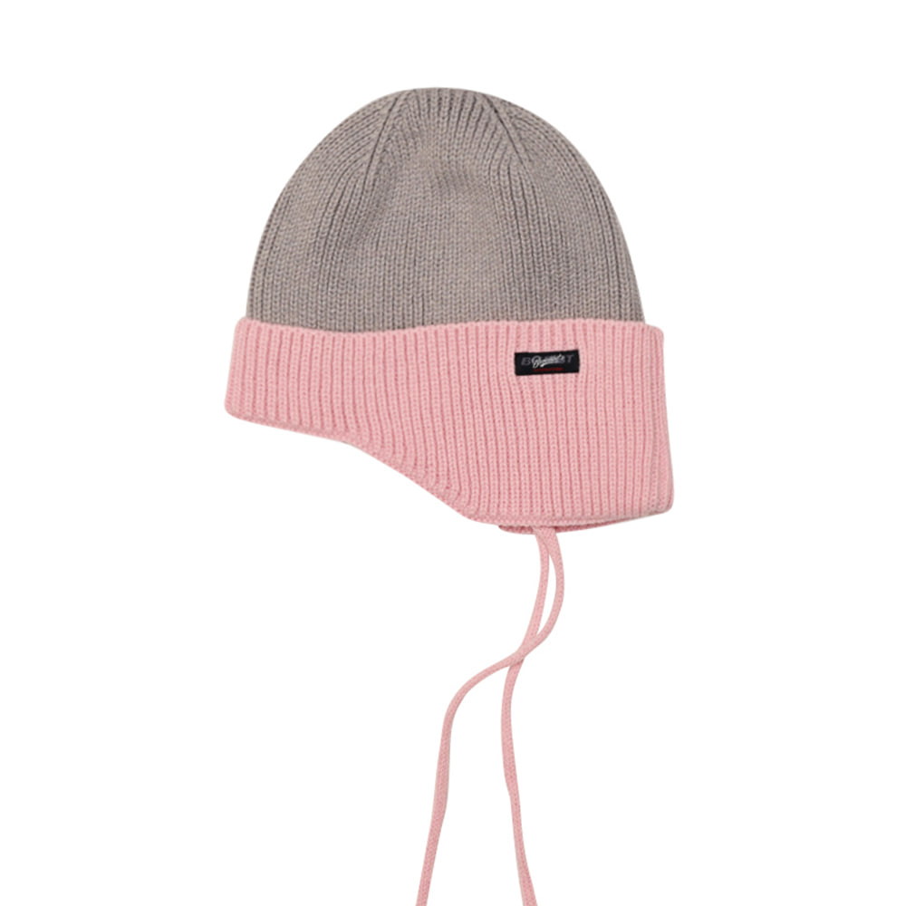 비에스래빗 2223 BSRABBIT NEWTRO EARFLAP BEANIE PINK 스노우보드 비니