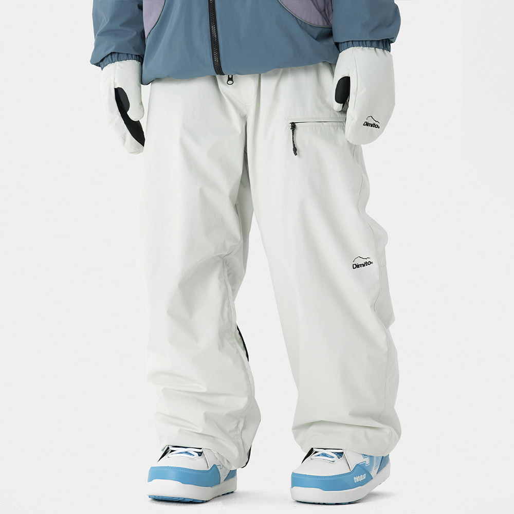 디미토 2324 DIMITO 23 AIR FORCE OS PANTS WHITE 보드복바지