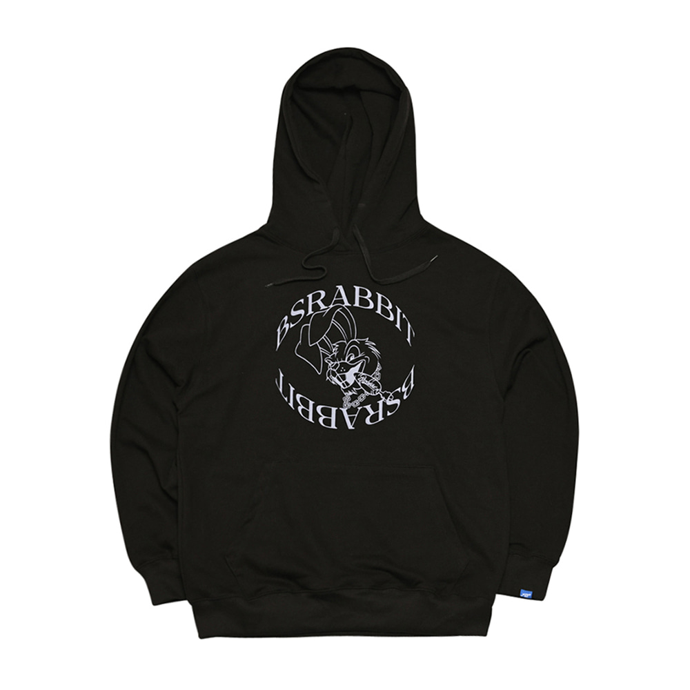 비에스래빗 2223 BSRABBIT BUNNY HOODIE BLACK 스노우 보드복 후드 후디