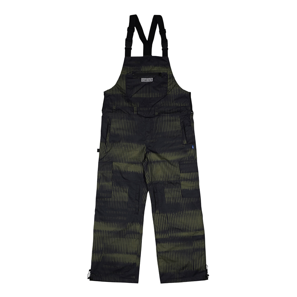 비에스래빗 2223 BSRABBIT IVT CARGO BIB PANTS BLACK FOREST 스노우 보드복 팬츠 바지