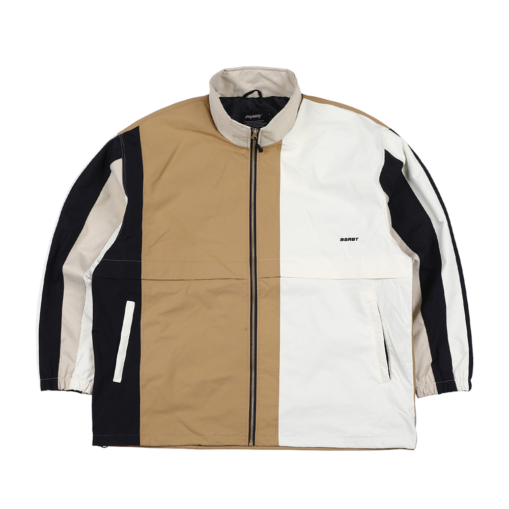 비에스래빗 2223 BSRABBIT MCS WIDE JACKET MULTI BEIGE 보드자켓