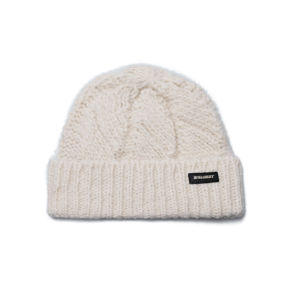 비에스래빗 2324 BSRABBIT SOFTLY BEANIE IVORY 스노우보드 비니