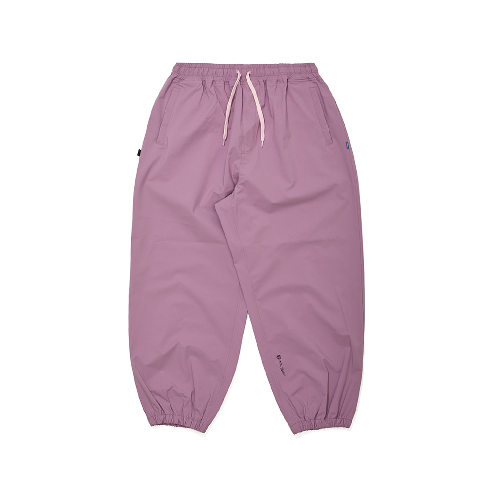 비에스래빗 2223 BSRABBIT CFTB STRETCH 3L SUPER WIDE JOGGER PANTS PURPLE 보드복바지