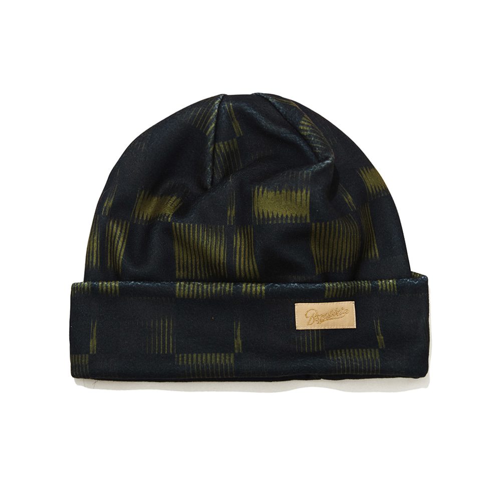 비에스래빗 2223 BSRABBIT MONOGRAM BEANIE GREEN 비니