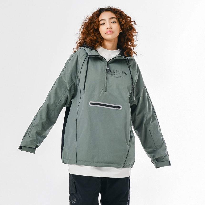 블렌트 2324 BLENT CRAFT ANORAK L.KHAKI 스노우 보드복 자켓