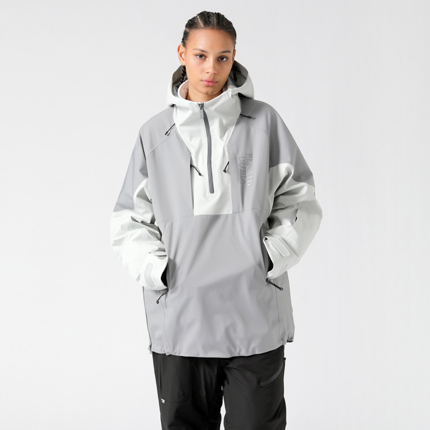 엘나스 2324 ELNATH SPICA 3L ANORAK GRAY 스노우 보드복 자켓