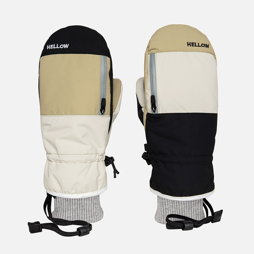 헬로우 2324 HELLOW POCKET MITT 23 BEIGE 스노우보드 장갑